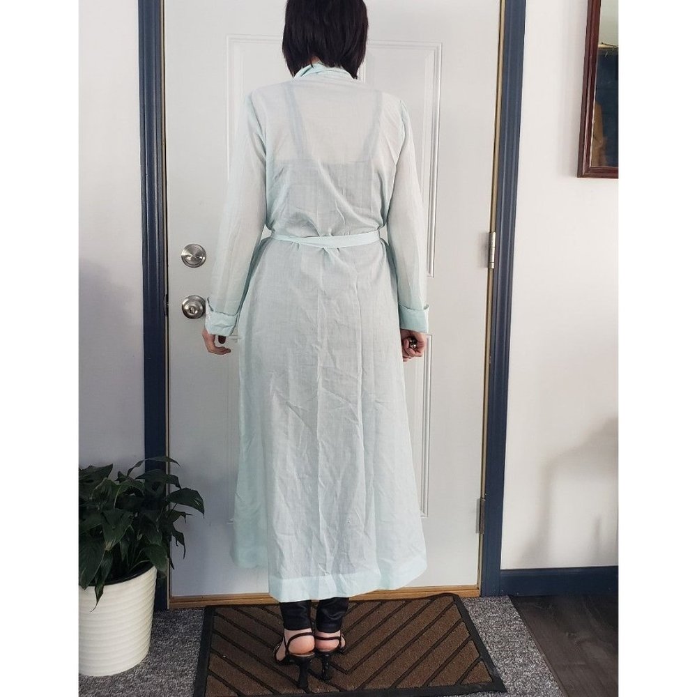 70s Blue Robe - Picture 3 of 5